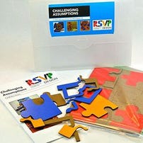 Challenging Assumptions group activity pieces.