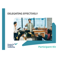 Delegating Effectively Participant Kit