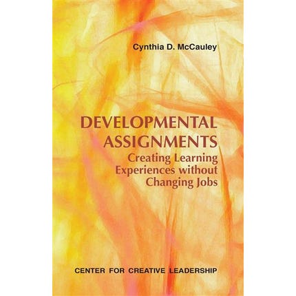 Developmental Assignments Book | Buy Now | CCL