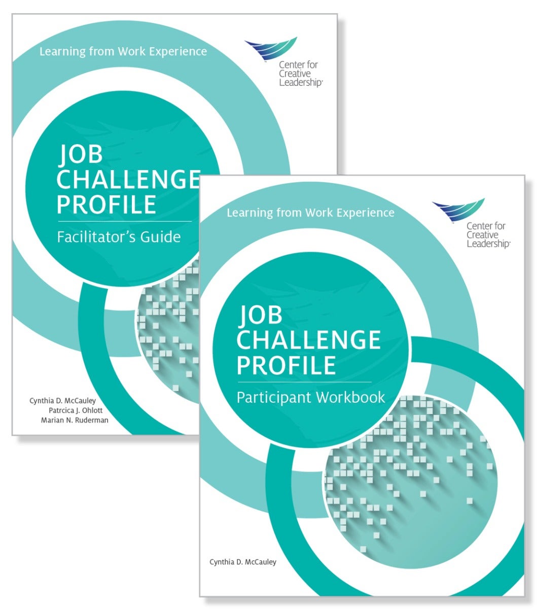 CCL's Job Challenge Profile Facilitator Guide Package. 