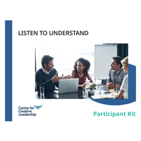 Listen to Understand Participant Kit