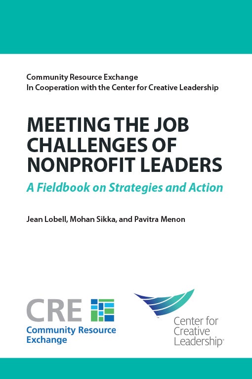 Meeting&#x20;the&#x20;Job&#x20;Challenges&#x20;of&#x20;Nonprofit&#x20;Leaders&#x3A;&#x20;A&#x20;Fieldbook&#x20;on&#x20;Strategies&#x20;and&#x20;Action