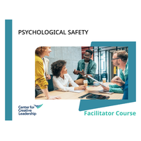Psychological Safety Workshop Facilitator Course