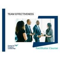 Team Effectiveness Workshop Facilitator Course